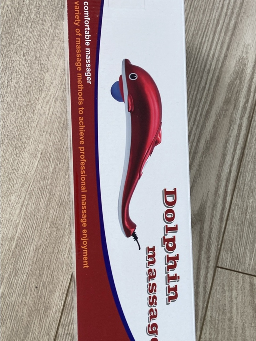 Dolphin Handheld Massager - Red